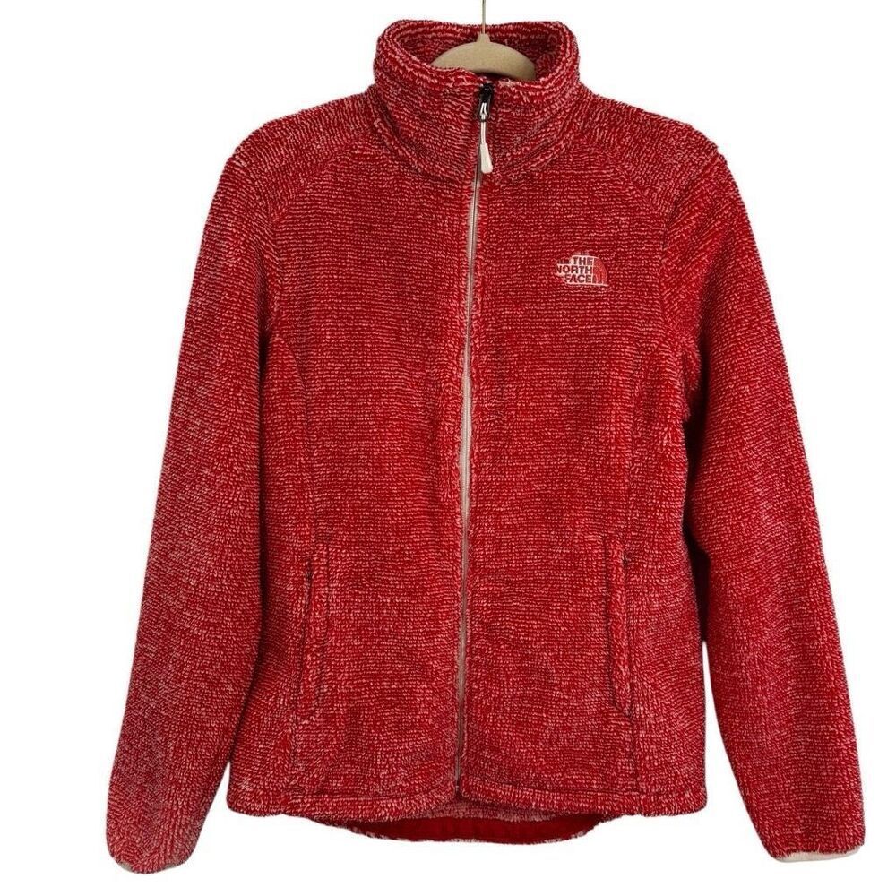 The North Face Osito 2 Jacket‎ White/Spiced Coral Women’s Size Medium
